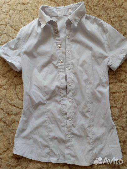 Рубашка школьная на девочку