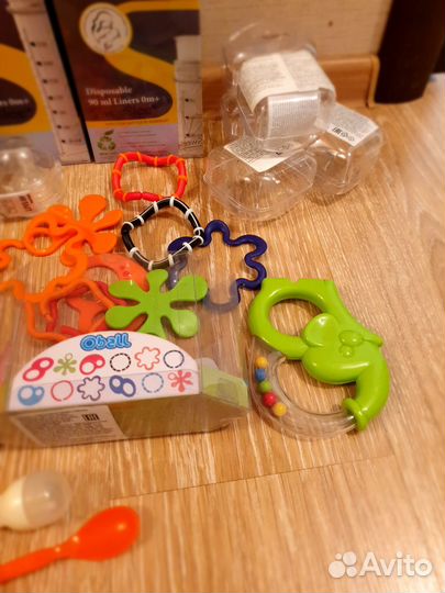 Бутылочки avent, прорезыватели, соски, поильники