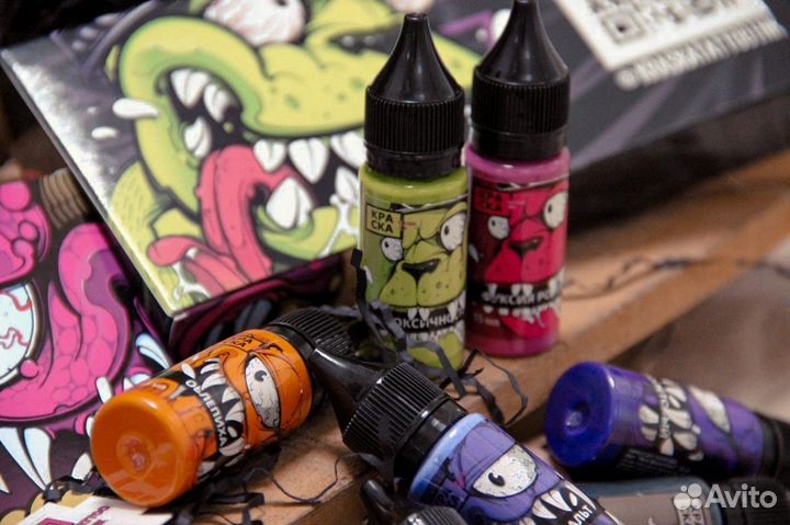 Набор красок для тату