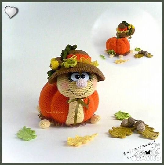 Вязаные игрушки ручной работы