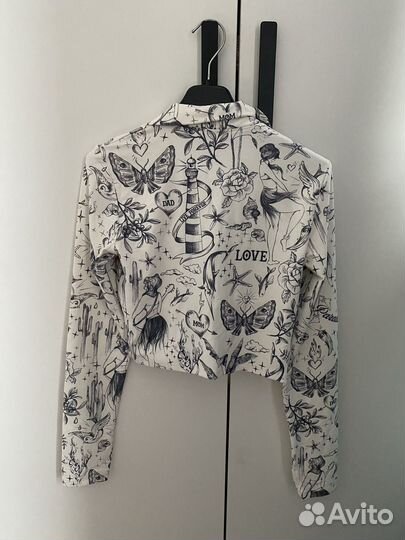 Лонгслив Bershka