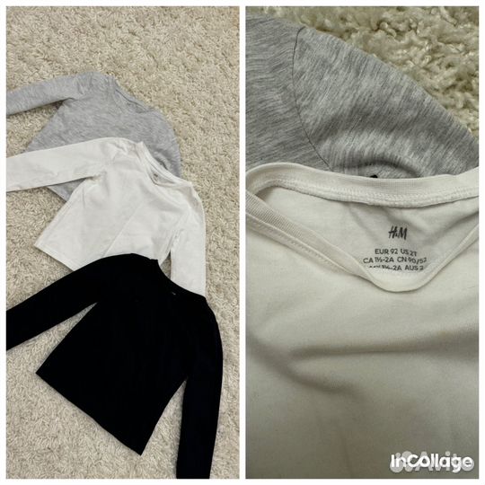 Вещи пакетом HM на девочку 80 86 92