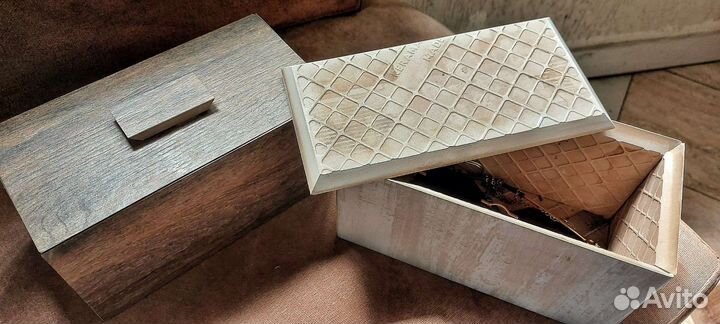 Пепельница, разделочная доска, шкатулка