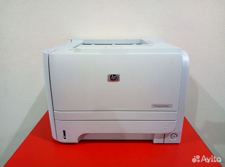 Принтер лазерный HP LaserJet P2035, ч/б, A4