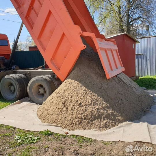 Услуги Самосвала Щебень Песок Земля Перегной Навоз