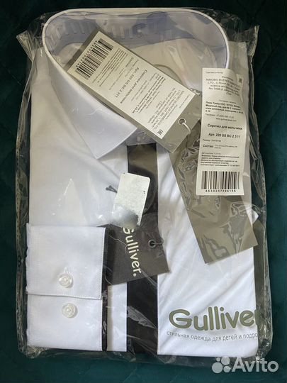 Рубашка Gulliver (Гулливер) для школы, р-р 164