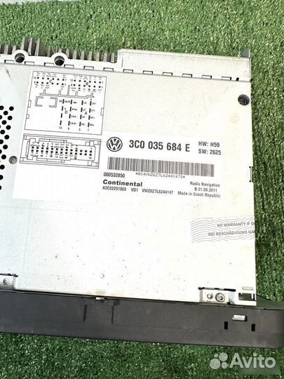 Магнитола Volkswagen