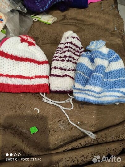 Вязанные носки детские