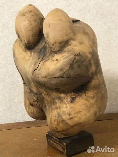 Фигура из массива дерева «Два борца»