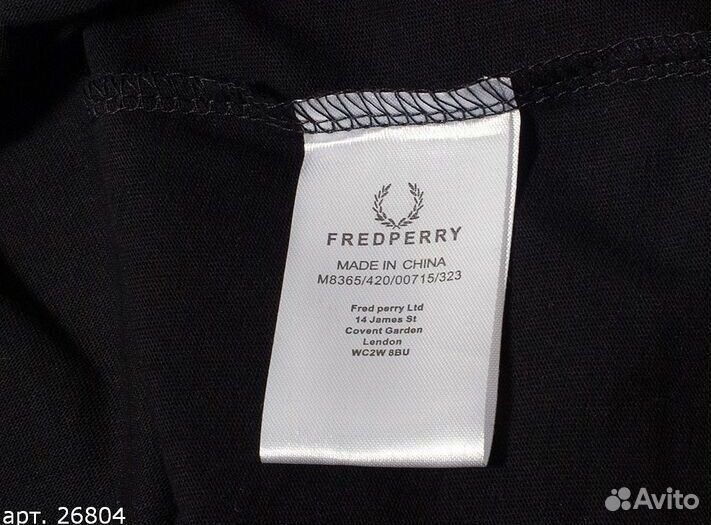 Футболка Fred Perry Черная