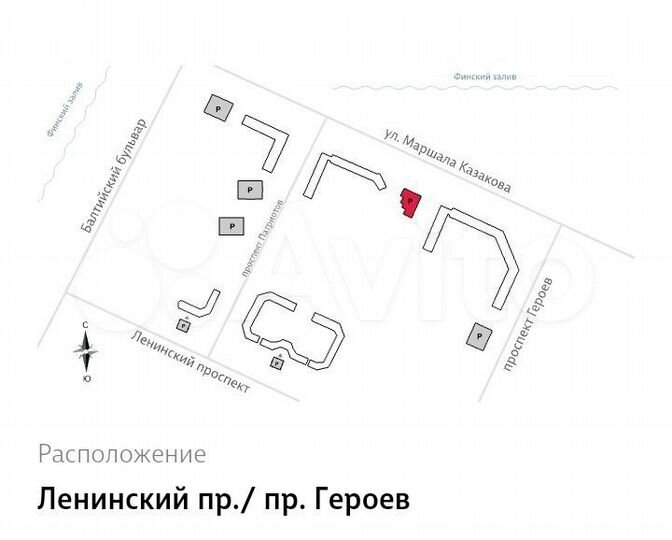 Машиноместо, 12 м²