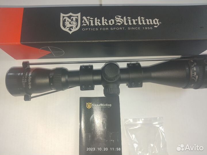 Оптический прицел Nikko stirling3-9x40