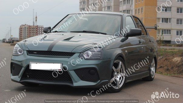 Тюнинг ваз priora 2170 приора бампер робот лекс