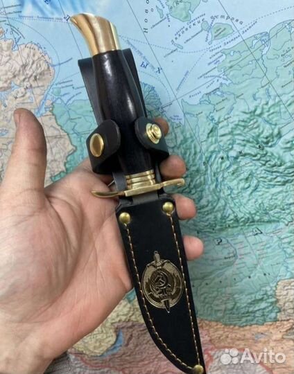 Нож финка нквд Дамаск