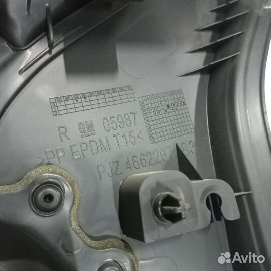 Обшивка двери передняя правая Opel Meriva