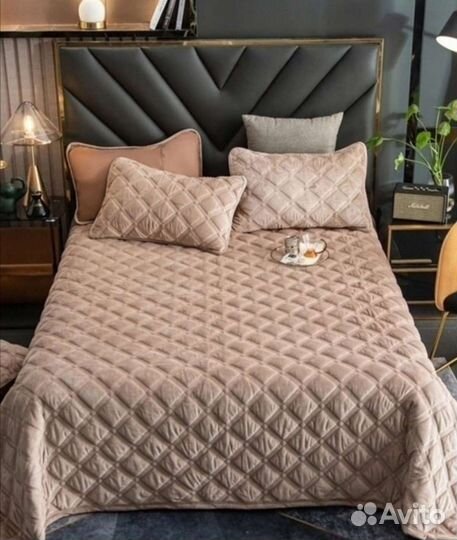 Плед покрывало 220 240 + наволочки 50*70