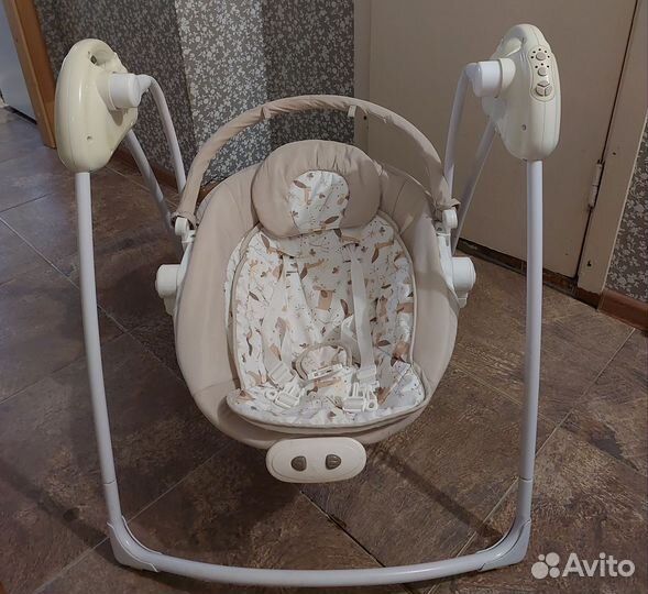 Качели-шезлонг 2-в-1 Babyton SW108