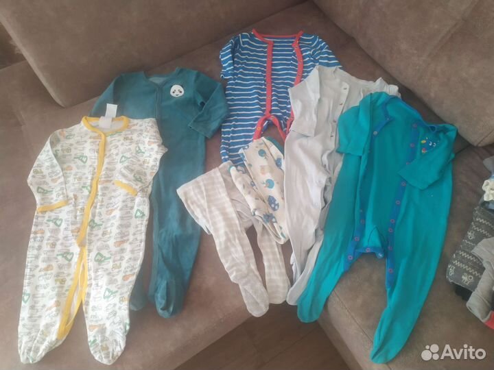 Вещи пакетом для мальчика от 0