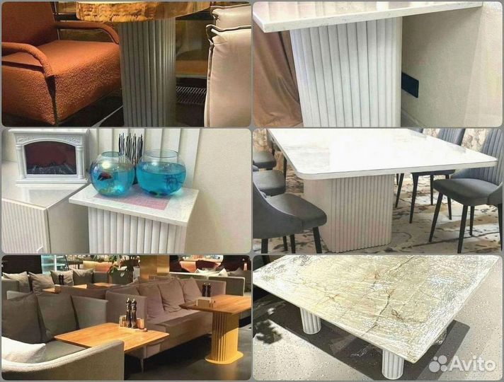 Ножки для стола / Подстолье хром