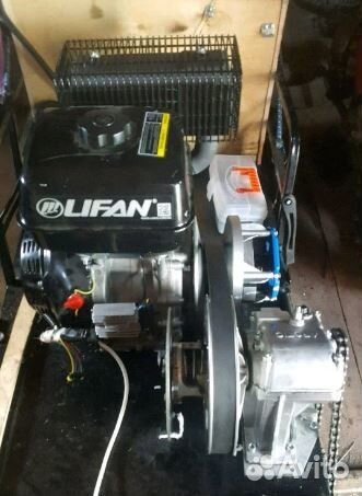 Редуктор реверса на Мотобуксировщик