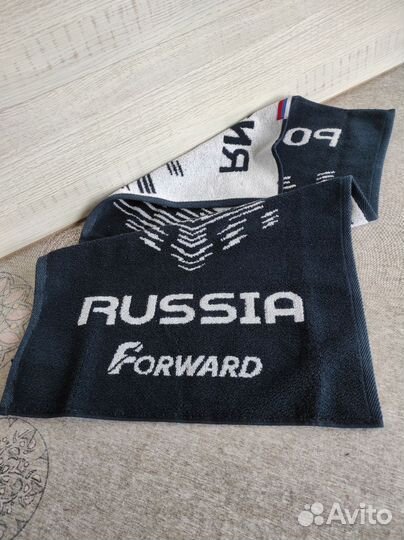 Новые комплект полотенец с лого Сборной РФ Forward