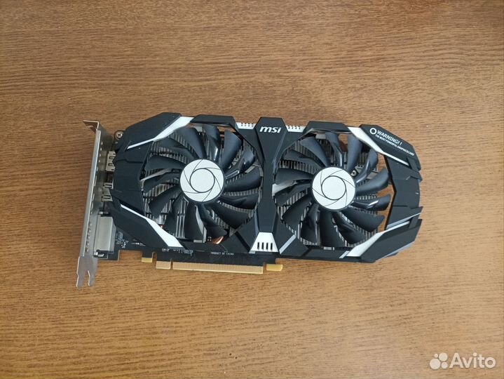 Видеокарта gtx 1060 6gb msi