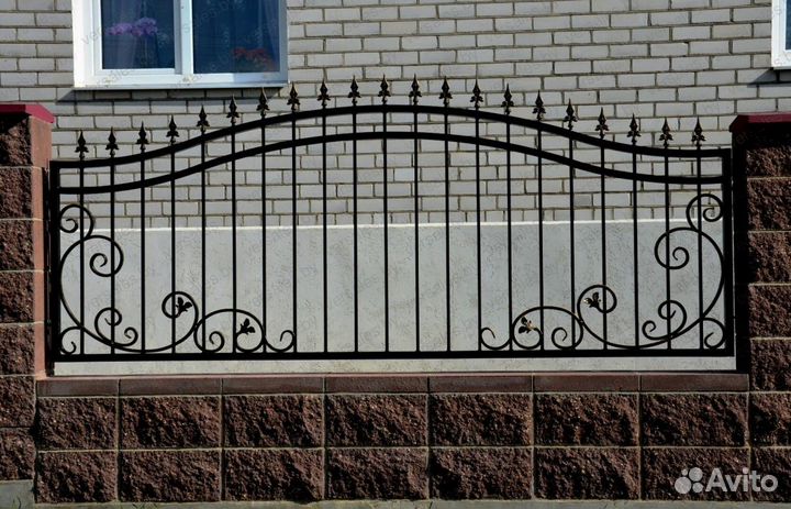 Ограды металлические Модель № 1457
