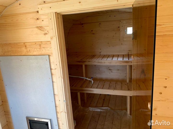 Баня бочка квадро с доставкой