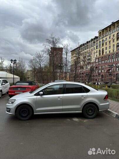 Volkswagen Polo 1.6 AT, 2016, 91 250 км