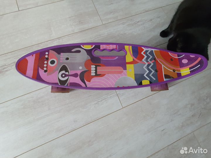 Скейтборд детский для девочки