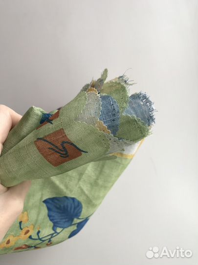 Скатерть зелёная 105 х 145