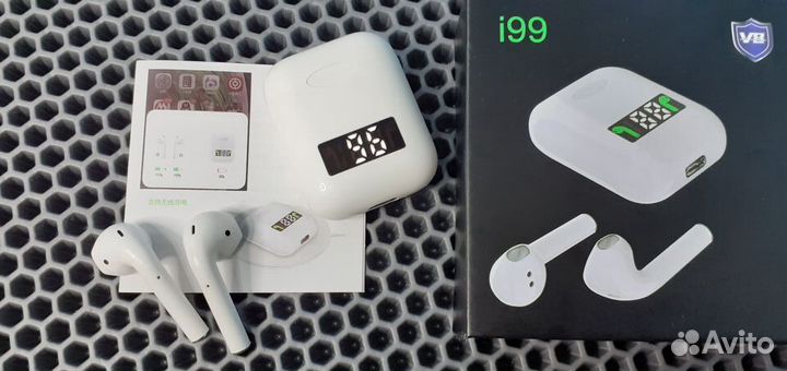 Беспроводные наушники Airpods i99 Индикатор заряда