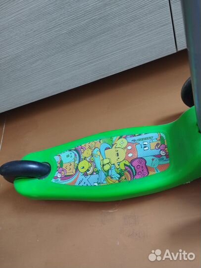 Самокат детский трехколесный бу