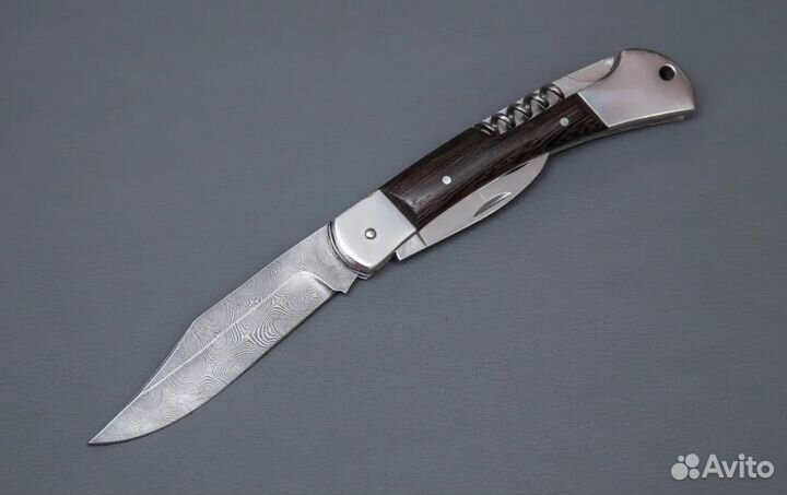 Нож складной Гусар 3-х предметный