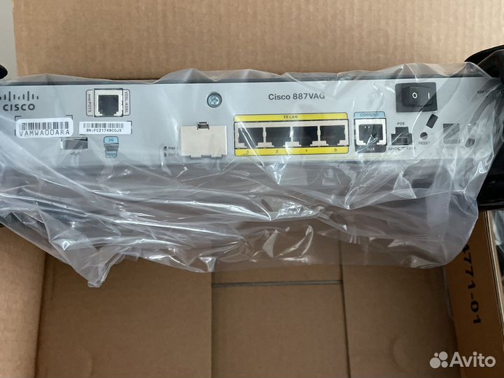 Cisco c887vag+7-k9