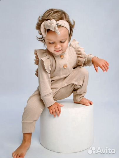 Комбинезон для девочек Amarobaby Fashion 80р