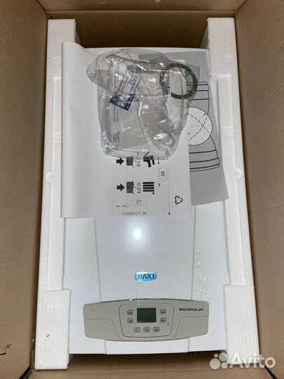 Газовый котел двухконтурный baxi eco four 24 f