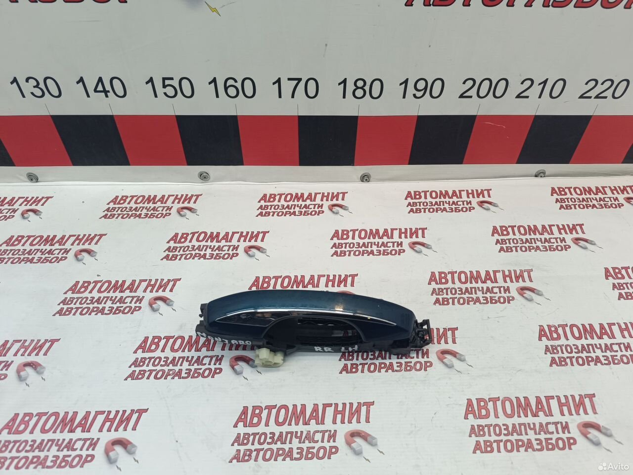 Ручка двери задняя левая Джелли Монжаро изумруд