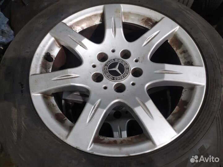 Оригинальные литые диски r16 mercedes комплект 4шт
