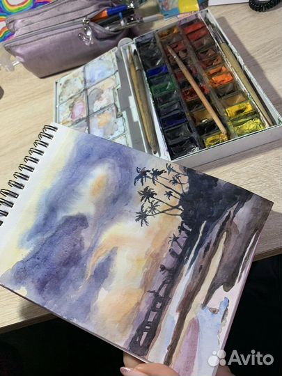 Акварельные картины