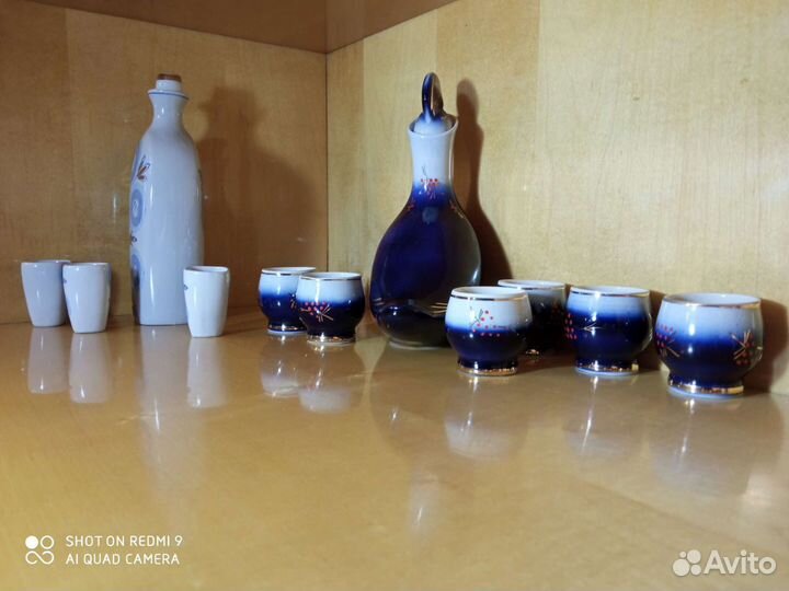 Винтажные штофы-графины из 60-х Полонное/Городница