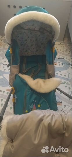 Санки-коляска Ника-6