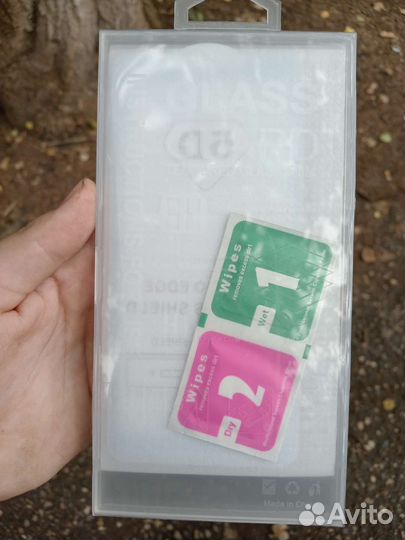 Стекло защитное для Redmi 6a