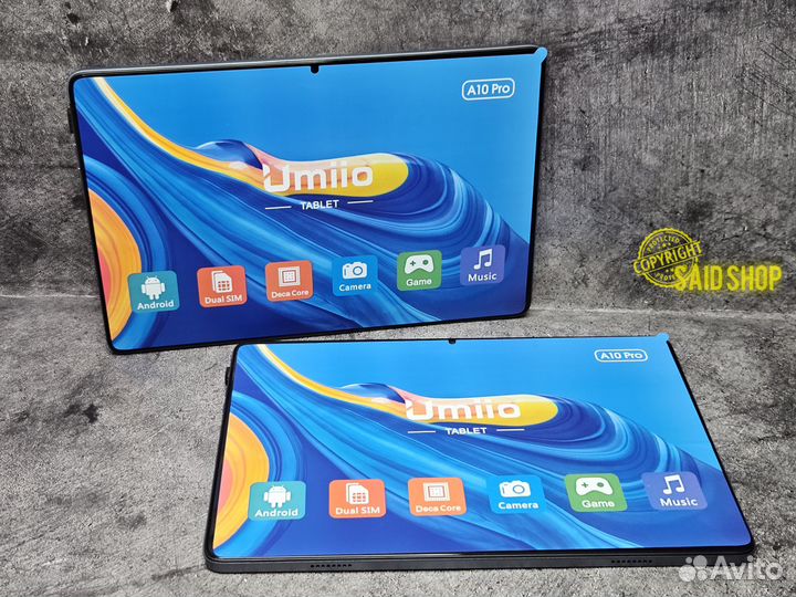 Планшеты Новые Umiio a10 pro 6/128