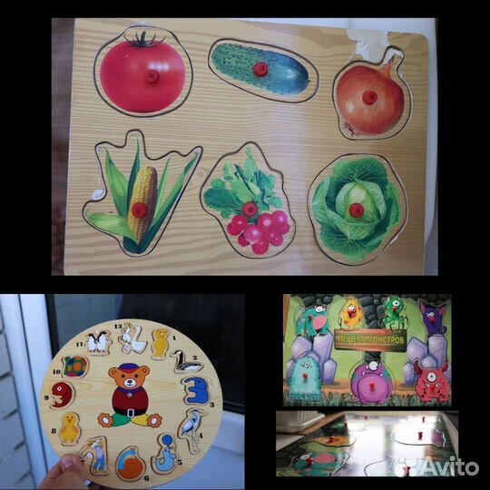 Развивающие игрушки пакетом или по отдельности