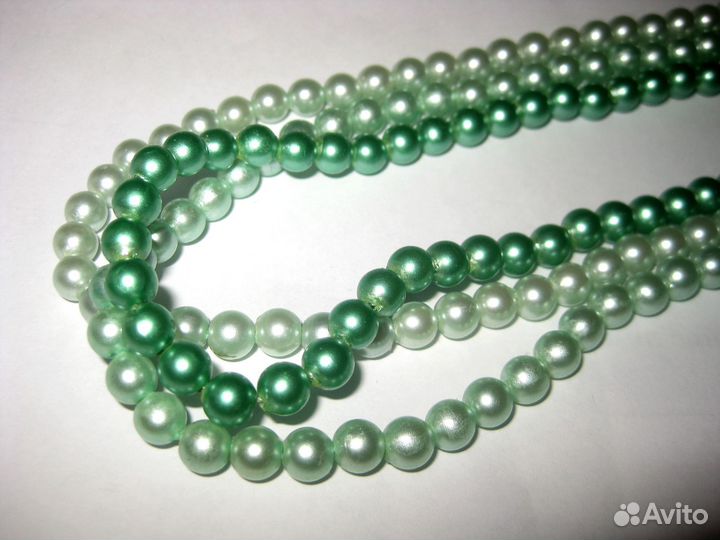 Новые бусы - искусств. жемчуг - Чехия