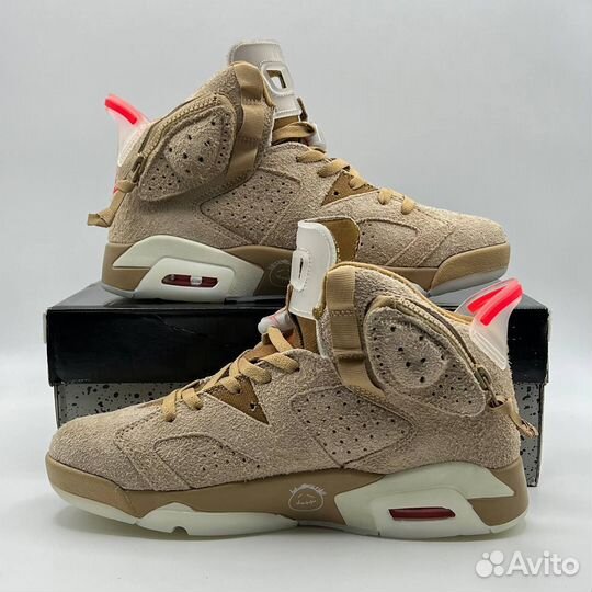 Кроссовки Travis Scott x Air Jordan 6 Retro