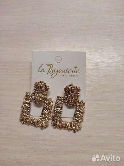 Серьги новые
