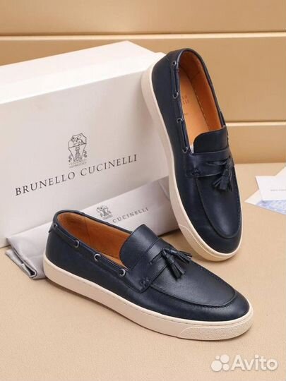 Brunello cucinelli лоферы мужские