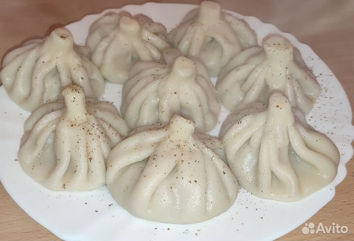 Манты, хинкали, пельмени,домашние полуфабрикаты